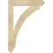 Ekena Millwork Thorton Arts & Crafts Rough Sawn Bracket, Douglas Fir, 4"W x 28"D x 40"H BKT04X28X40THR03RDF - alternate 3